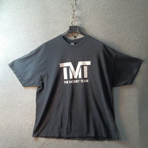 Maglietta TMT The Money Team Uomo XXXL Nero Bianco Testo Logo Floyd Mayweather Boxing - Foto 1 di 15