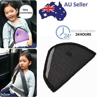 Triangle Baby Kids Car Safe Fit Seat Belt Adjuster Device Auto Safety Belt Cover • 6.99$