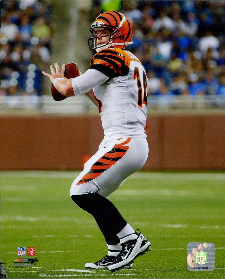 Andy Dalton Cincinnati Bengals NFL Licencia Sin Firmar Brillante 8x10 Foto D Foto 1 de 1