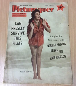 Picturegoer Magazine December 1956 Featuring Elvis Presley - Picture 1 of 2