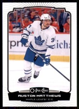 2022-23 UD O-Pee-Chee OPC Base #34 Auston Matthews - Toronto Maple Leafs
