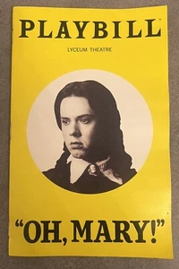 NEW Broadway Play Playbill 2024 "Oh, Mary!" Cole Escola - Picture 1 of 5