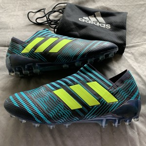 blue adidas cleats