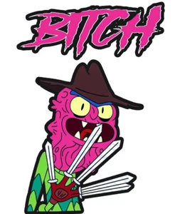 Pegatinas de calcomanía de vinilo Rick and Morty Scary Terry de 3""-6 - Imagen 1 de 1