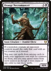 MTG Magic the Gathering Draugr Necromancer (86/551) Kaldheim LP - Picture 1 of 1