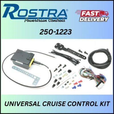 250-1223 ROSTRA / UNIVERSAL ELECTRONIC CRUISE CONTROL KIT  **NEW** - Image 1 of 3
