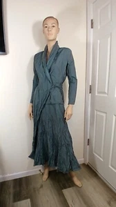 IVAN GRUNDAHL Metallic Bluish Gray Party Skirt Blazer Set Size 36 - Picture 1 of 14