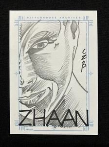 FARSCAPE Zhaan SketchaFEX sketch card John Czop Rittenhouse - Picture 1 of 3