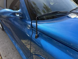 6 3/4" Short Black Antenna Mast Power Radio AM/FM for Dodge Durango 1998-2009 - Picture 1 of 21