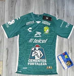 VTG charly Club Leon Jersey cementos Coolmesh New L Soccer 9631 - Picture 1 of 6