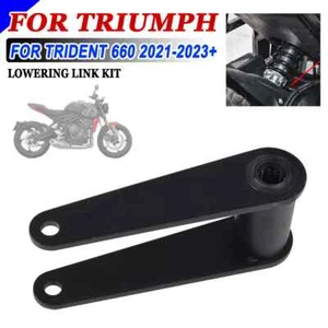 For Triumph Tiger Sport Trident 660 2021-2023 Rear Suspension Lowering Link Kit - Picture 1 of 6