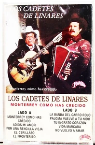 LOS CADETES DE LINARES "MONTERRE COMO HAS CRECIDO" CASSETTE BRAND NEW - Picture 1 of 2