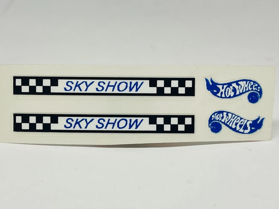 Hot Wheels Redline**(SKY SHOW)**JUEGO DE CALCOMANÍAS~ Foto 1 de 1