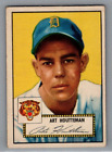 1952 Topps #238 Art Houtteman Detroit Tigers Vintage carte de baseball EX MK (arrière)