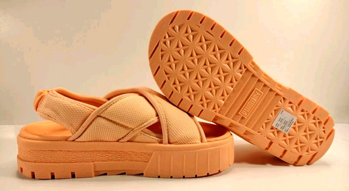 PUMA sandali donna Mayze incrociati outdoor melone frizzante taglia 7