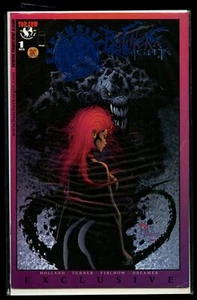 Butcher Knight #1 Dynamic Forces blue foil exc with COA ~ Image / Top Cow - Picture 1 of 2