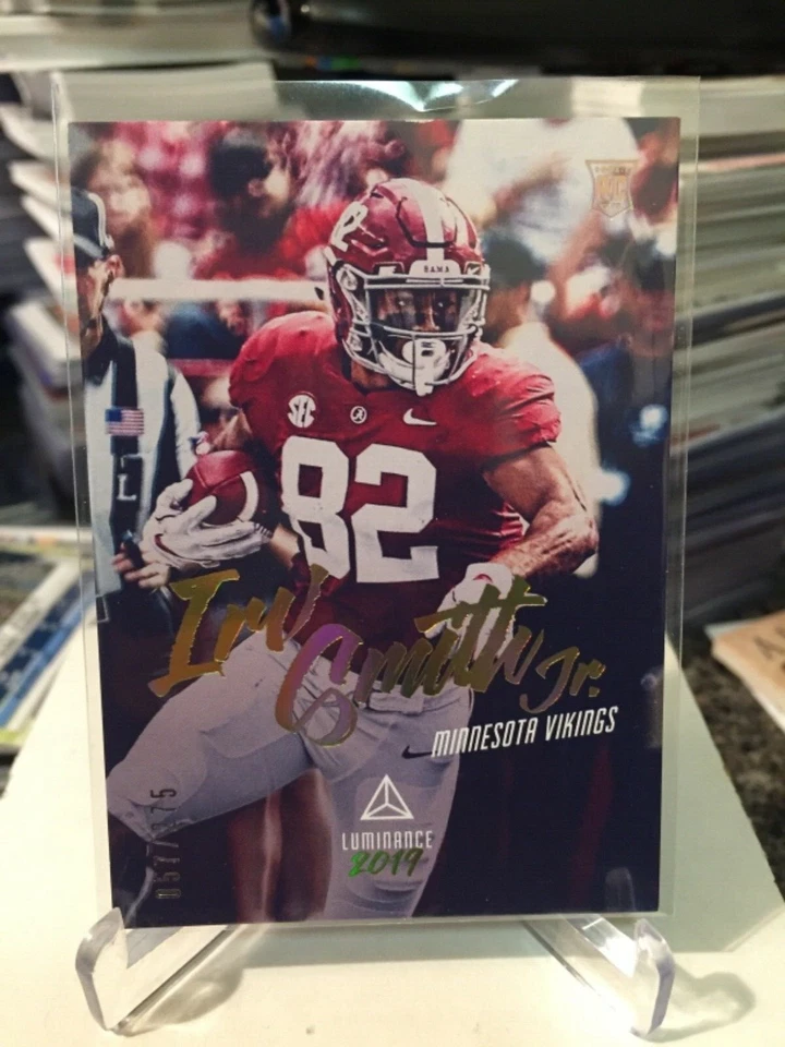 2019 luminance rc holo #d 57/275 irv smith jr vikings free shipping - Image 1 of 1