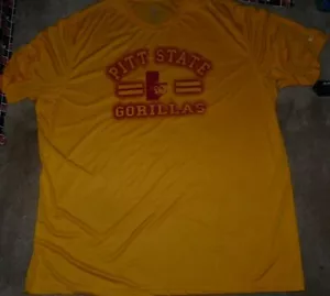 NEW NCAA Pitt Pittsburg St State Gorillas - Gorillas Nation 4XL XXXXL Big & Tall - Picture 1 of 2