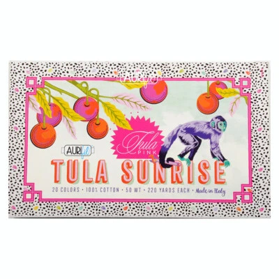 AURIFIL TULA ROSA TULA COLECCIÓN AMANECER 20 CARRETES PEQUEÑOS 50 WT Foto 1 de 2