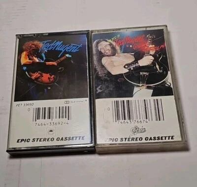 Ted Nugent + Great Gonzos: The Best of Ted Nugent - 1981 Rock, 2 Cassette Lot - Image 1 of 3
