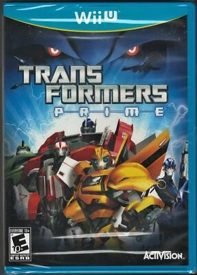 Transformers Prime: The Game Wii-U (Brand New Factory Sealed US Version) Nintend - Image 1 of 2
