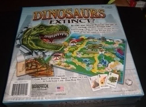 Dinosaurs Extinct Game Journey Thru Time Briarpatch 2006 New Sealed board game - Image 1 of 1