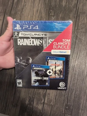 Tom Clancy’s Bundle Rainbow Six Siege And The Division 2 PS4 BRAND NEW & SEALED! - Image 1 of 4