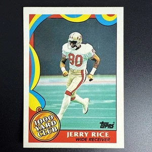 JERRY RICE 1000 YARD CLUB 1989 TOPPS 49ERS - Bild 1 von 6