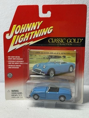 Johnny Lightning Classic Gold 1959 Austin Healey Sprite fundido a presión 1:64 raro Foto 1 de 4
