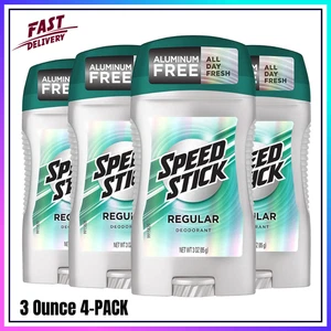 Speed Stick CG00483 Men's Deodorant, Regular - 3oz (4 Pack) - Picture 1 of 11