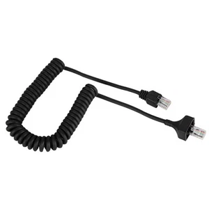 8-pinowy 50cm Mic Mic Kabel Przewód do radia Czarny FY - Zdjęcie 1 z 7