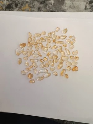 Citrine Tumbled Stones 300cts 100% Natural. Great Quality Tumbler Peridot AAA+++ - Image 1 of 4