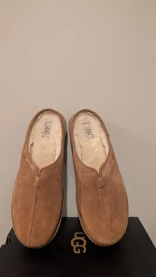 Zapatilla de forro de mezcla de lana Marcman Ugg Australia para hombre talla 9 nueva en caja Foto 1 de 4