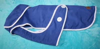 ⭐Croci Sestriere ⭐️ Hundemantel Softshell kuschelig blau 55 Wintermantel - Bild 1 von 4