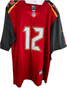 Tampa Bay Buccaneers Mens Medium Brand New With Tags Nike Jersey Tom Brady #12 - Picture 1 of 7