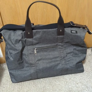Bolsa de viaje Jack Spade Tech Oxford de fin de semana rejilla interior ligeramente usada - Imagen 1 de 16