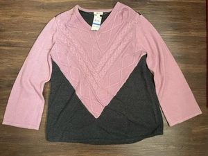 Style & Co Women's Long Sleeve Knit Sweater Size Petite XL - Picture 1 of 3