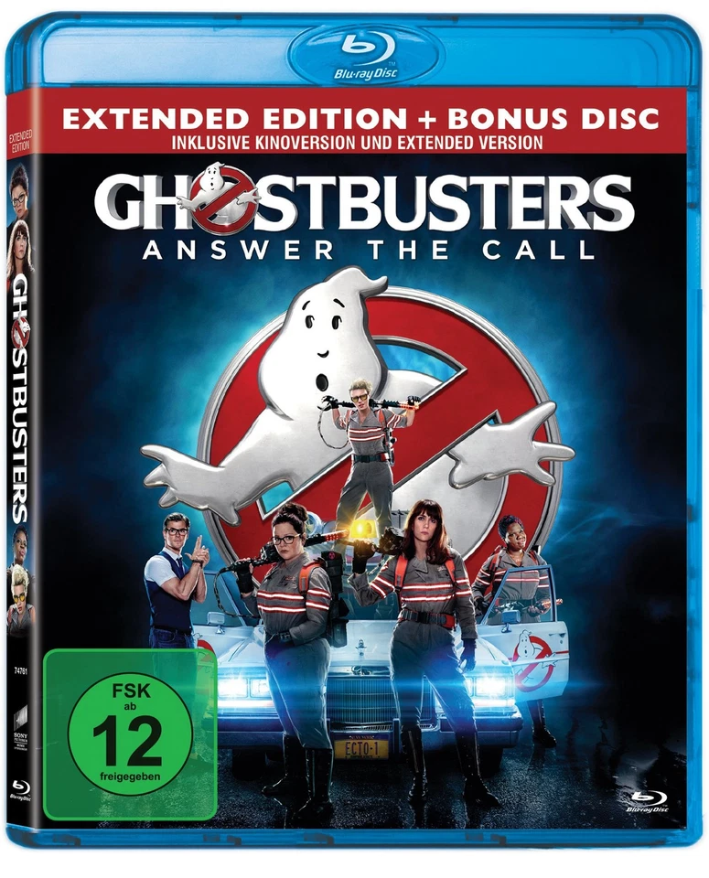 Ghostbusters - Answer The Call: Extended Edition + Bonusdi (Blu-ray) (UK IMPORT) - Image 1 of 1