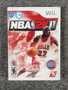 NBA 2K11 Nintendo Wii Video Game Basketball 2K Sports ESRB E Wi-Fi Online - Picture 1 of 4