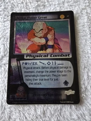 DBZ Dragon Ball Z FOIL Hidden Power Level 17 CCG Unlimited Saiyan Saga HP - Image 1 of 4