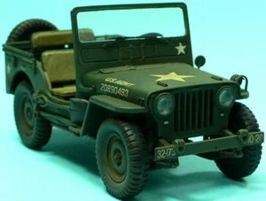 Pro Built model US Army Jeep Willys 1/35 + resin parts (Pre order) 1 item - Picture 1 of 3