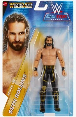 MATTEL Seth Rollins WWE Main Event Series #152 Actionfigur