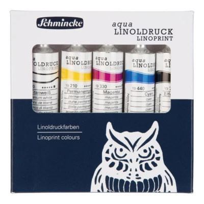 Schmincke Aqua Linoprint Ink Set (5 x 20ml)