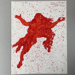 Colette Deblé — lithographie originale signée (46 x 35 cm.) + livre n° 54/125. - Picture 1 of 19