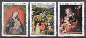 1970 - Mali - Posta aerea, Quadri di maestri 3 val. MNH** - Foto 1 di 1