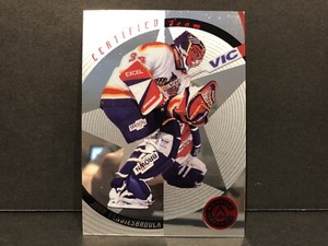 1997-98 Pinnacle Certified Team John Vanbiesbrouck #3 Florida Panthers Hockey!