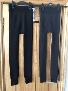 Boys black thick under shorts trousers age 9-10 - Picture 1 of 3