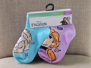 Disney Fronzen Socks Kids Girl Todler Ankle Socks Set of 10 - Picture 1 of 10