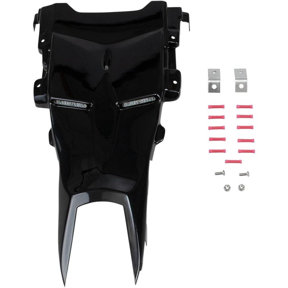 2017-2023 GSXR1000 Hotbodies Superbike Undertail w/LED Signals Tag Light - Black - Image 1 of 1