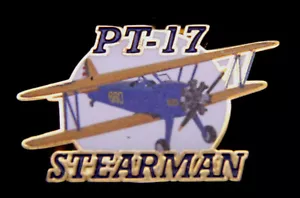 PIN PT-17 STEARMAN BOEING Kaydet HECHO EN EE. UU. CUERPO AÉREO FUERZA AÉREA MARINA - Imagen 1 de 10